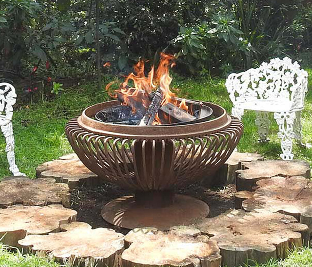 Fire Art - Chimeneas como obras de arte funcionales en Bogotá