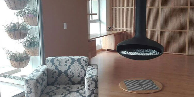 Fire Art - Chimeneas como obras de arte funcionales en Bogotá