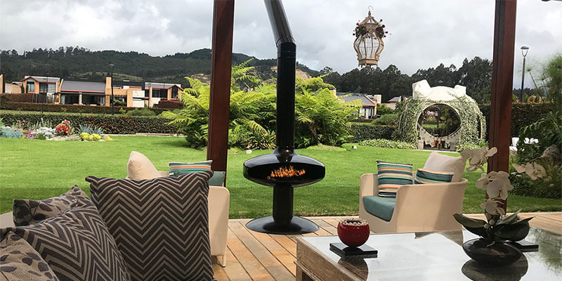 Fire Art - Chimeneas como obras de arte funcionales en Bogotá