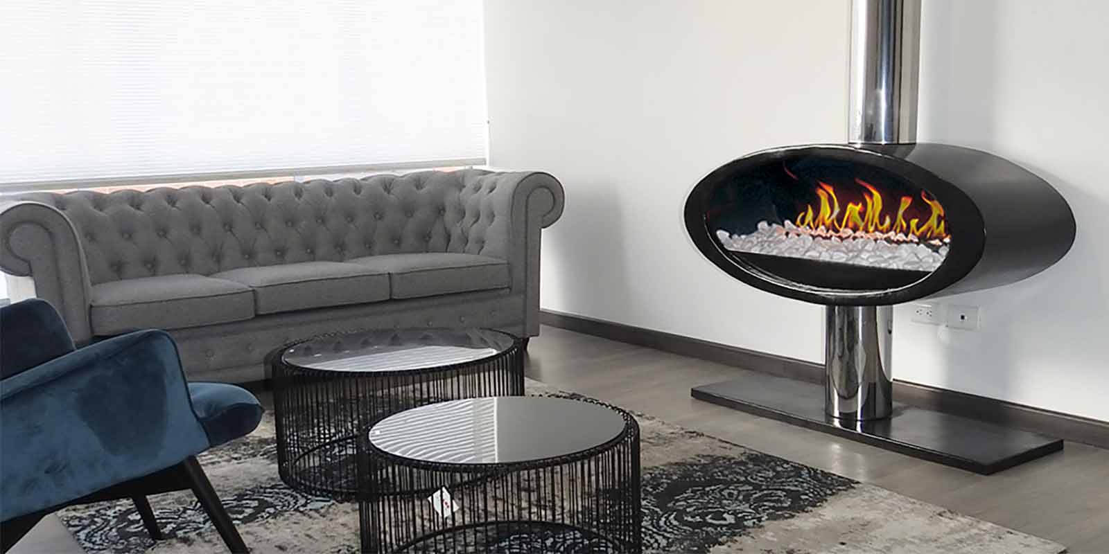 Fire Art - Chimeneas como obras de arte funcionales en Bogotá