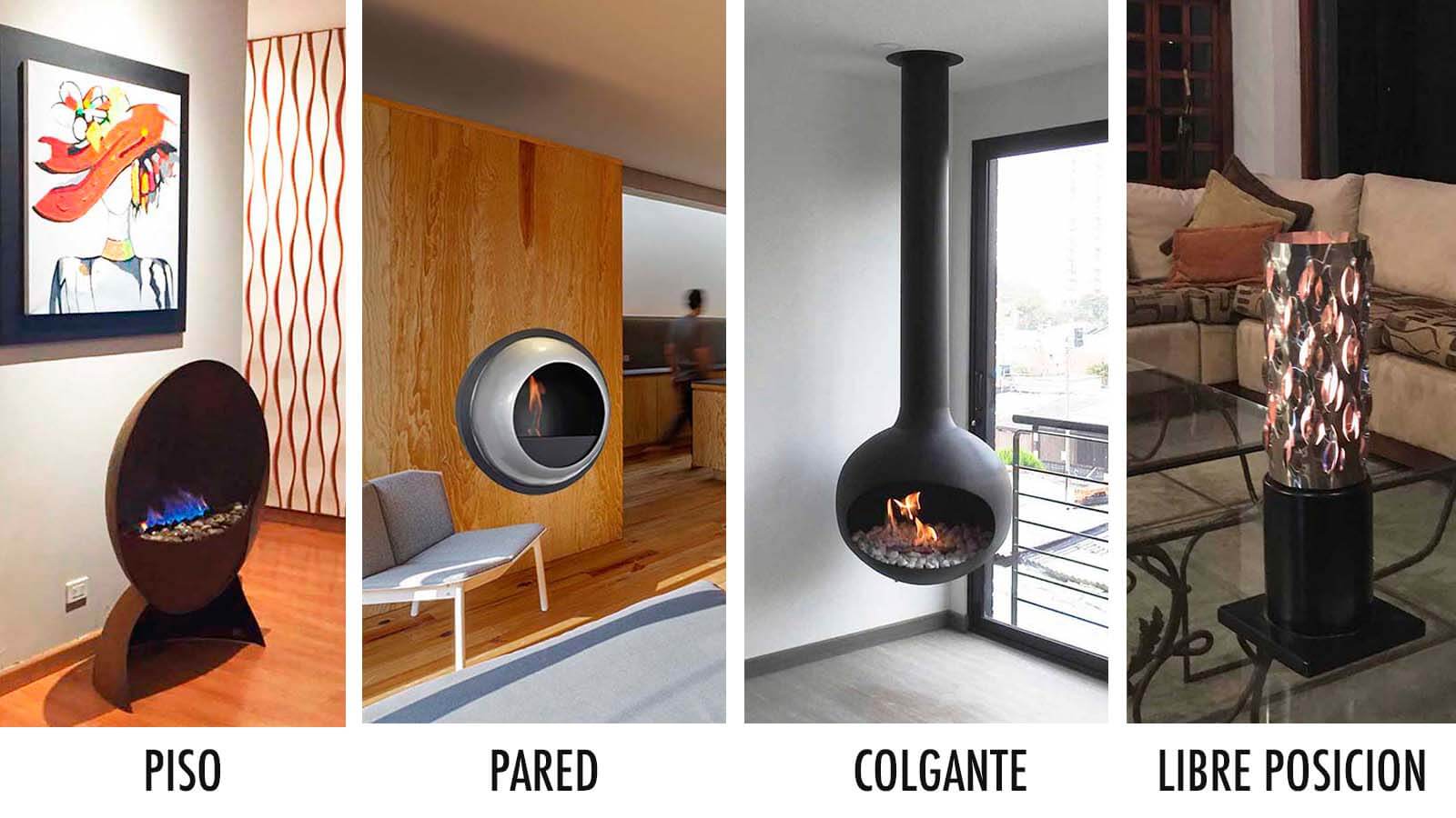 Fire Art - Chimeneas como obras de arte funcionales en Bogotá