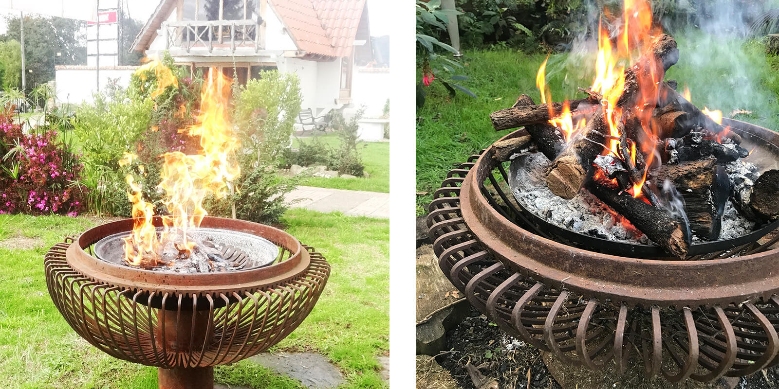 Fire Art - Chimeneas como obras de arte funcionales en Bogotá