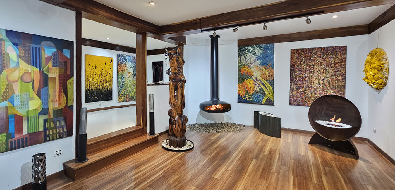 Fire Art - Chimeneas como obras de arte funcionales en Bogotá