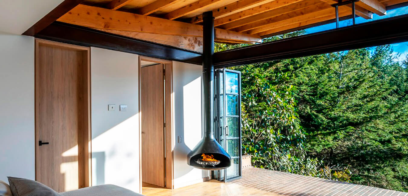 Fire Art - Chimeneas como obras de arte funcionales en Bogotá