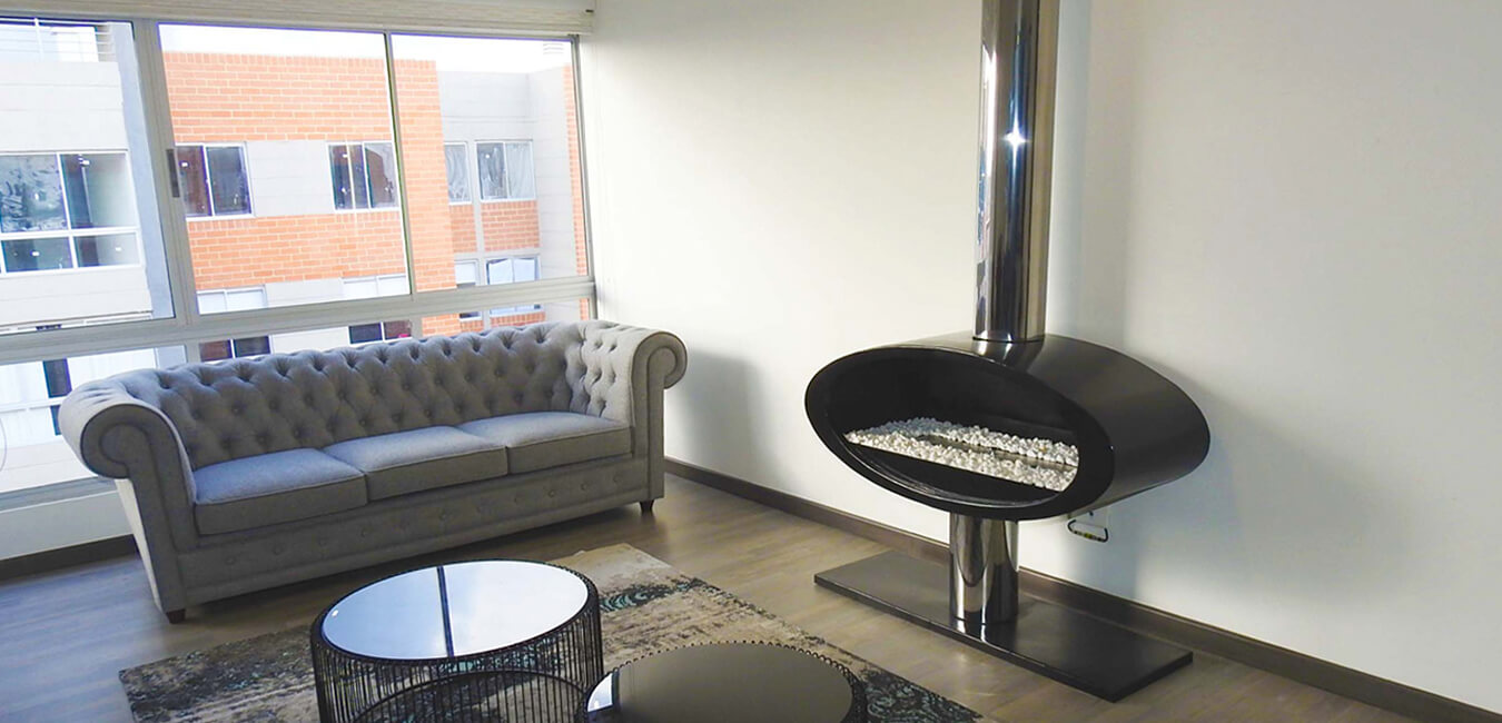 Fire Art - Chimeneas como obras de arte funcionales en Bogotá