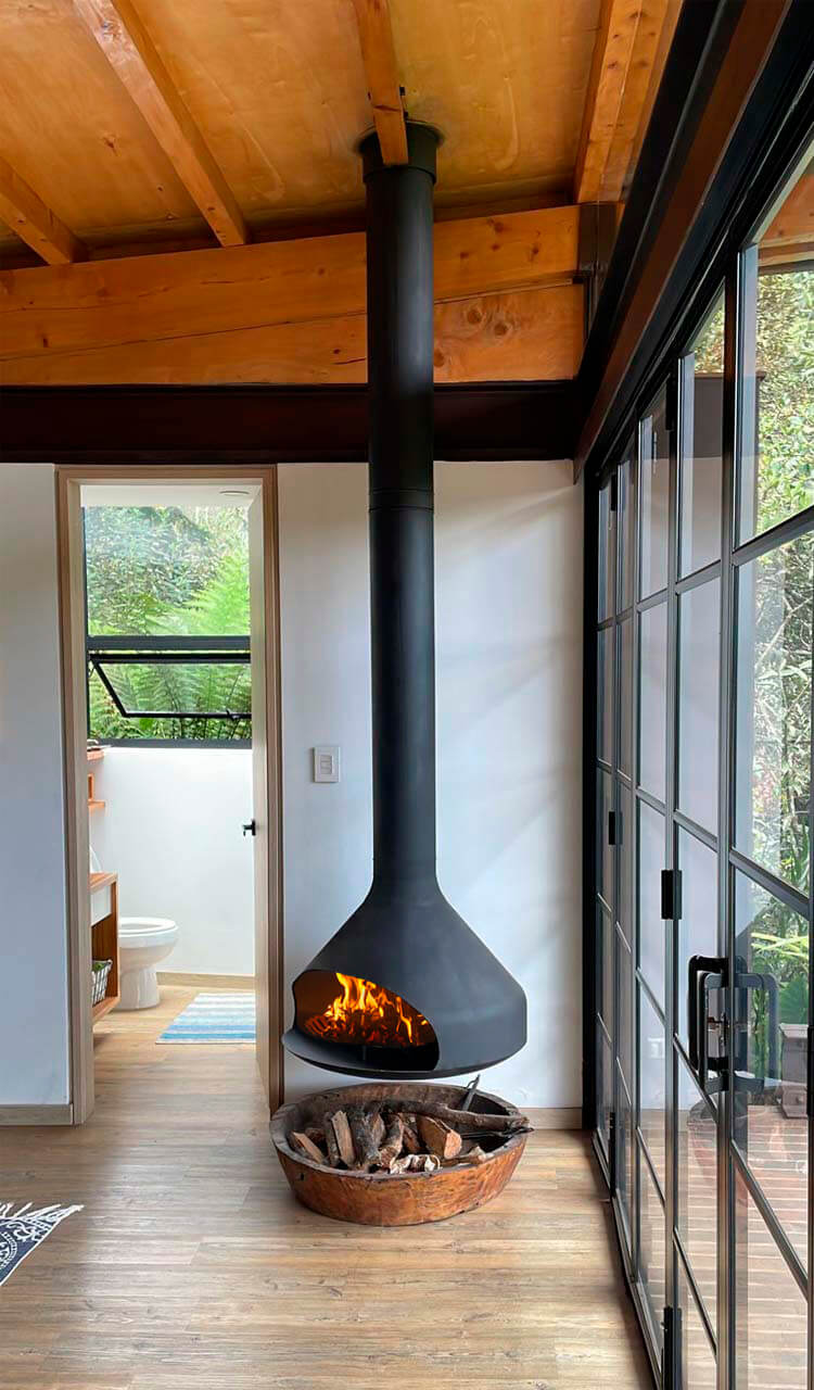 Fire Art - Chimeneas como obras de arte funcionales en Bogotá