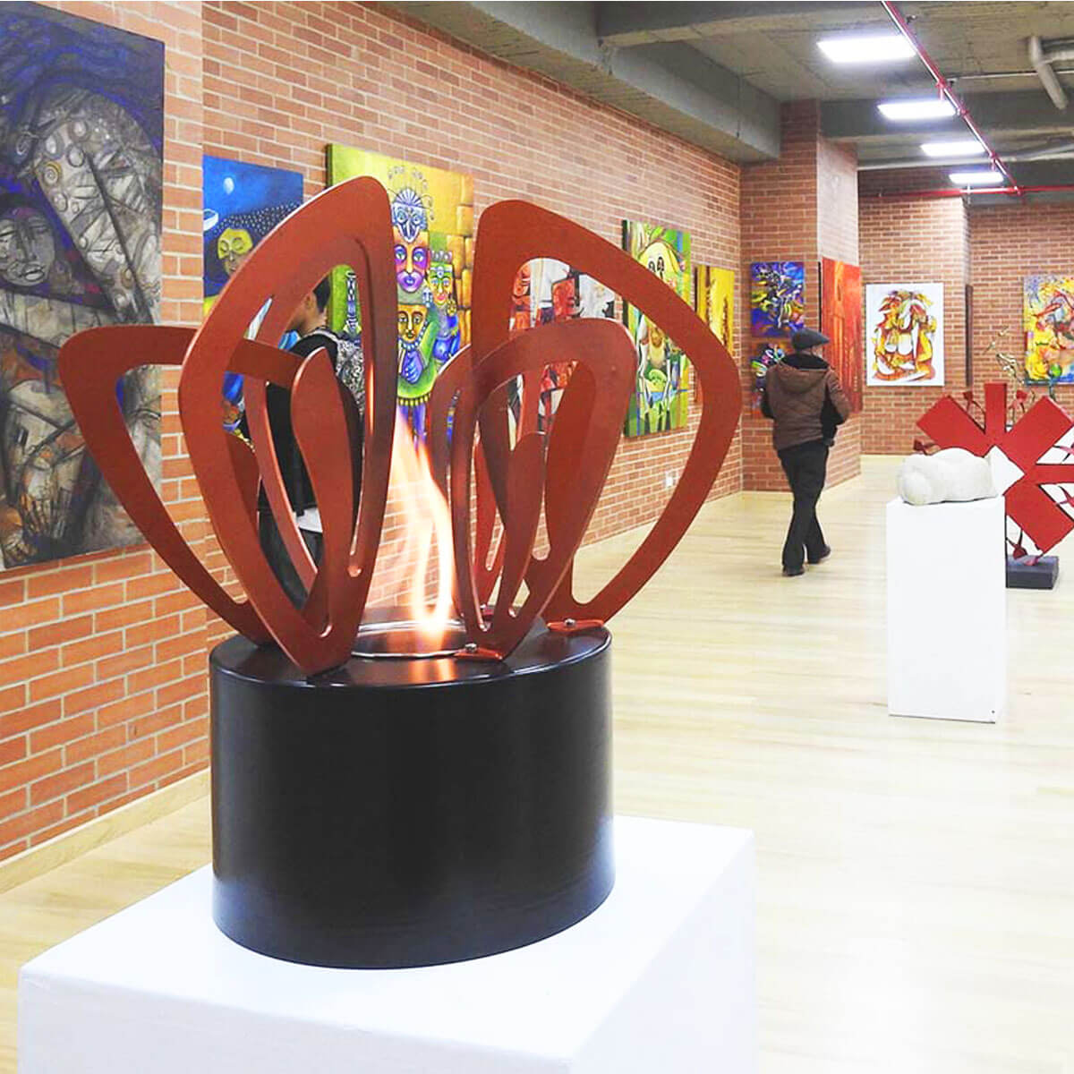 Fire Art - Chimeneas como obras de arte funcionales en Bogotá