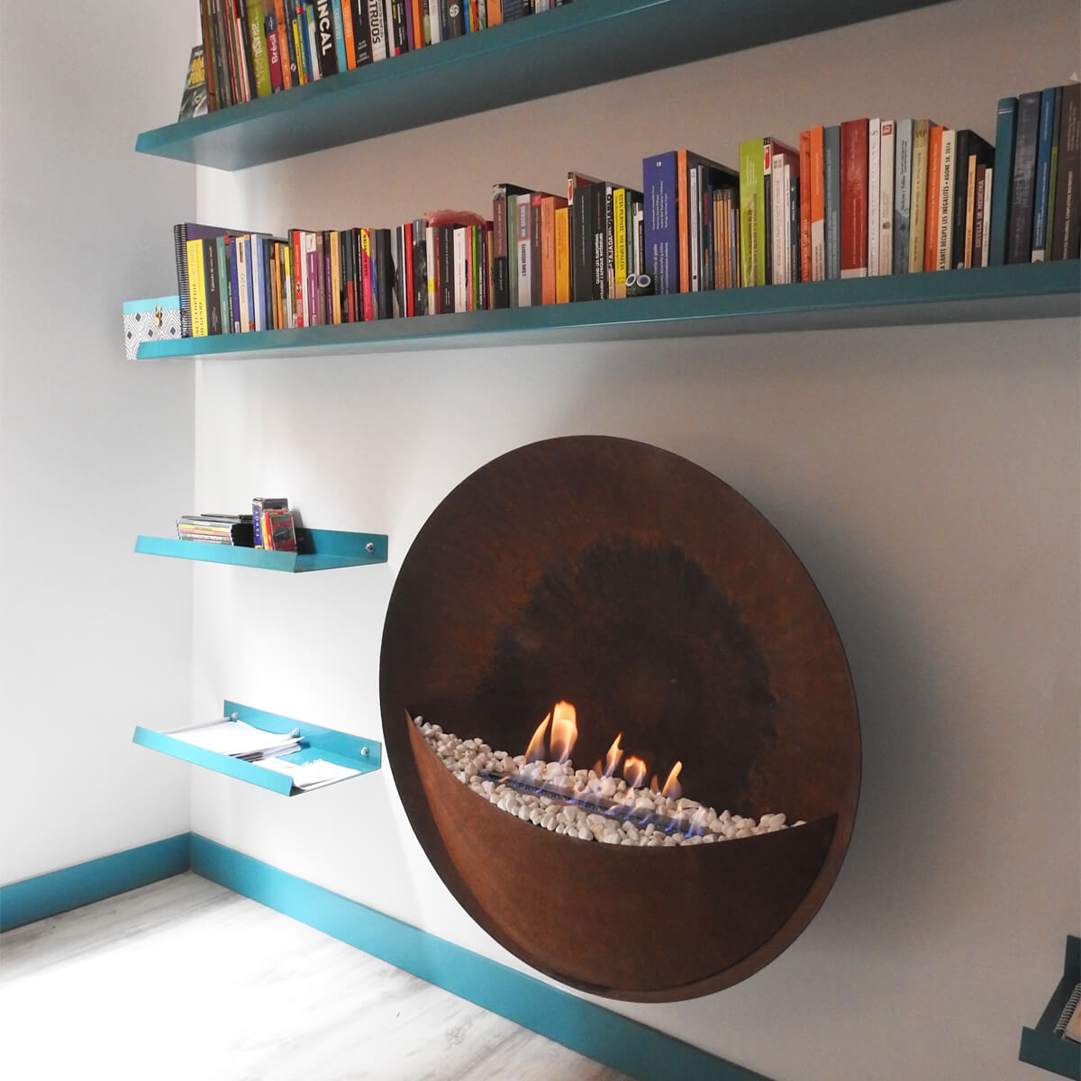 Fire Art - Chimeneas como obras de arte funcionales en Bogotá