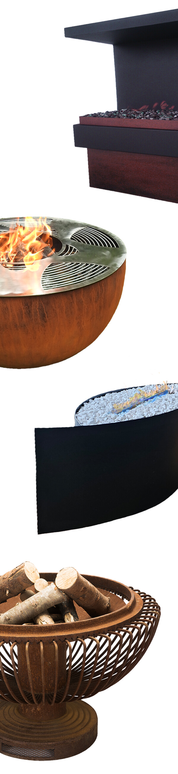 Fire Art - Chimeneas como obras de arte funcionales en Bogotá