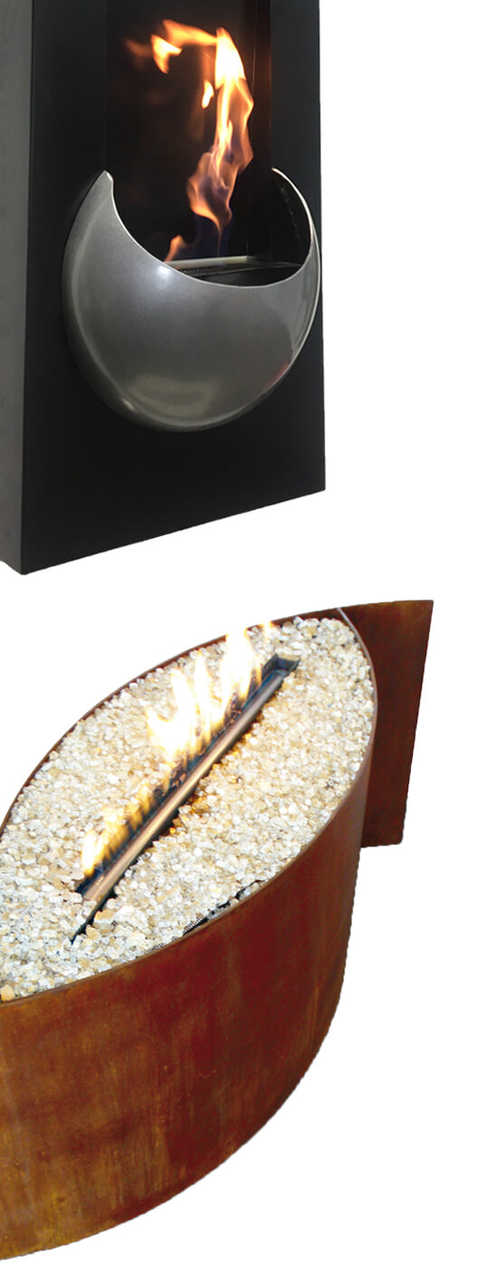 Fire Art - Chimeneas como obras de arte funcionales en Bogotá