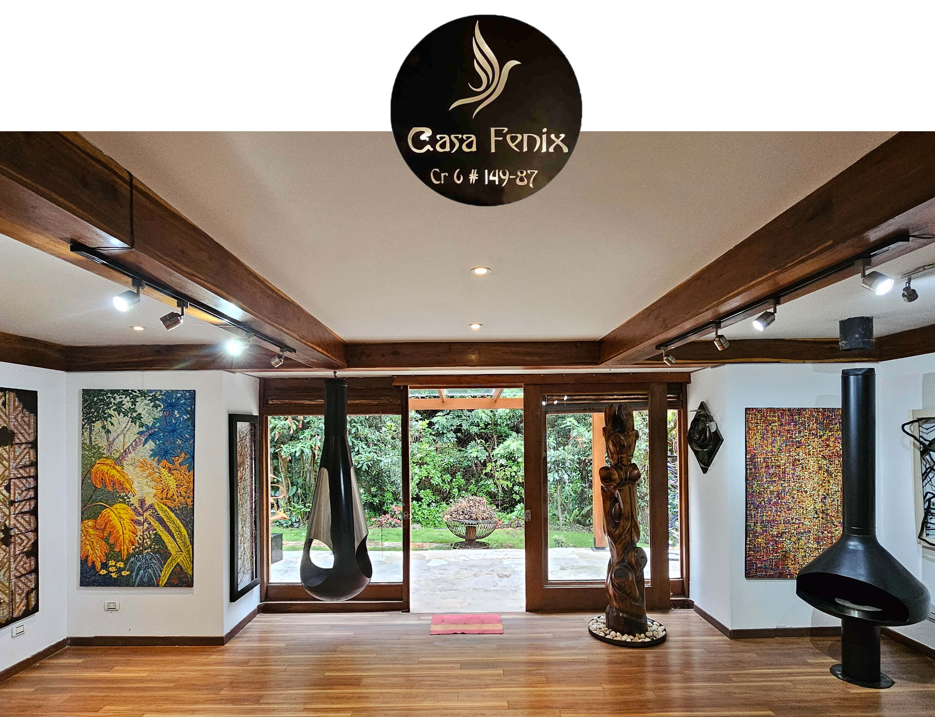 Fire Art - Chimeneas como obras de arte funcionales en Bogotá