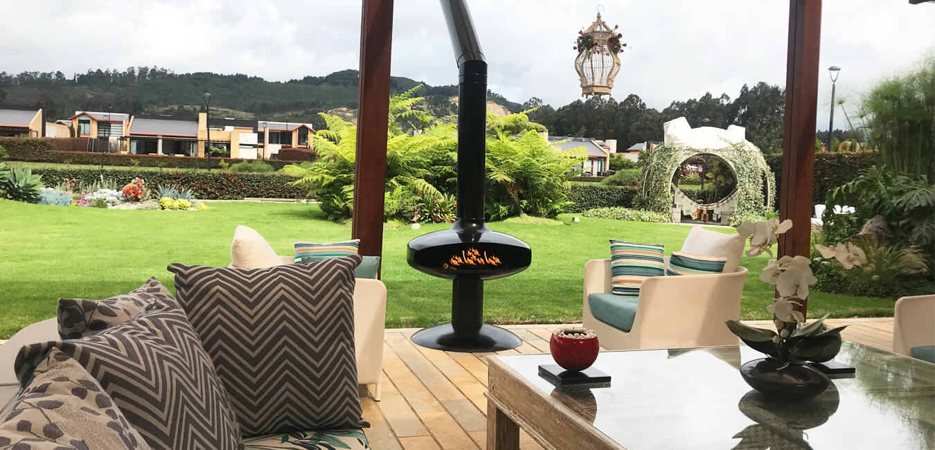 Fire Art - Chimeneas como obras de arte funcionales en Bogotá