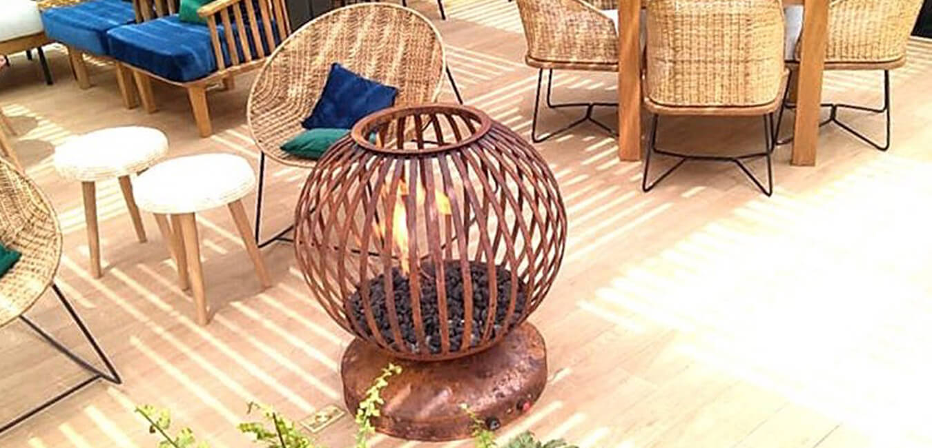 Fire Art - Chimeneas como obras de arte funcionales en Bogotá