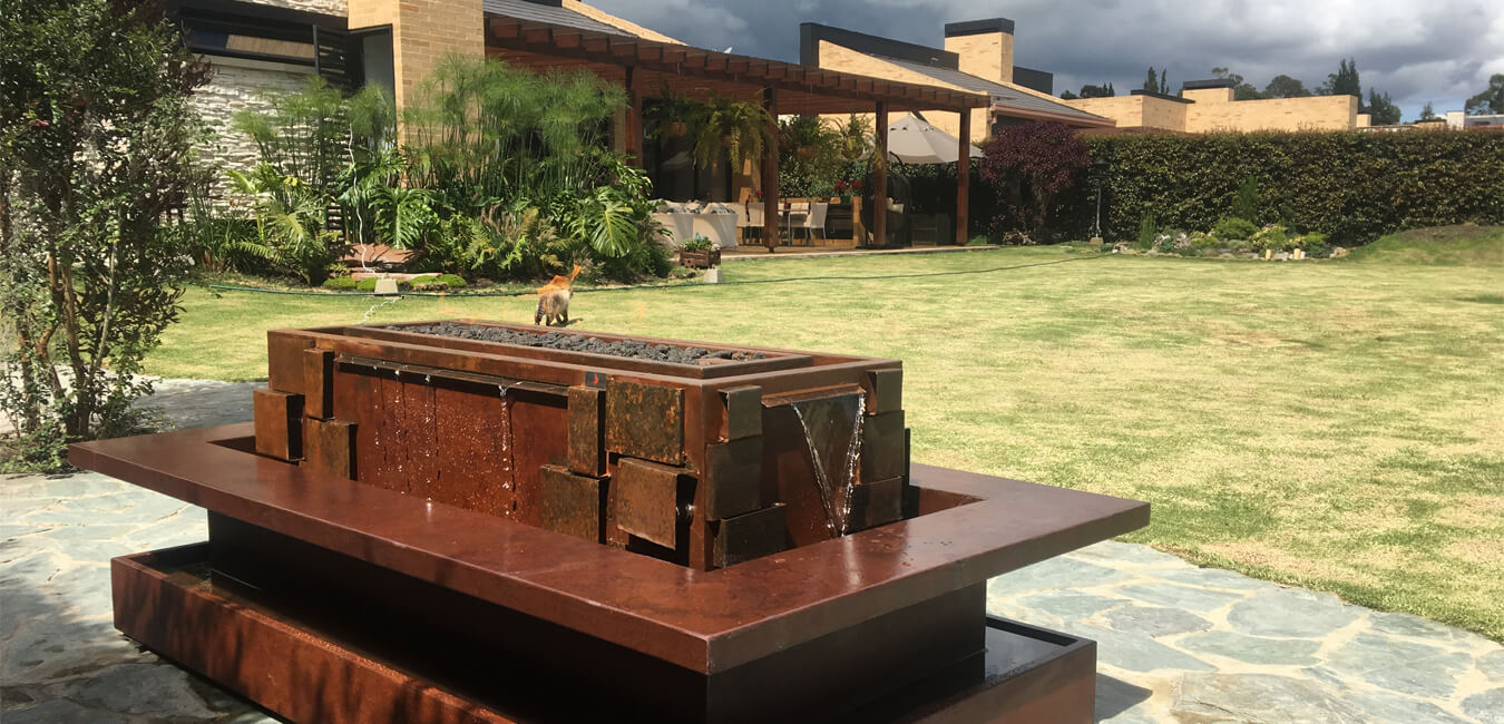 Fire Art - Chimeneas como obras de arte funcionales en Bogotá