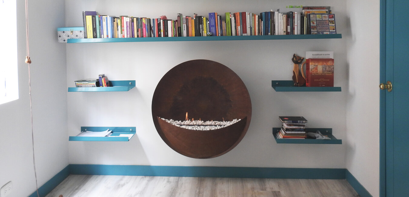 Fire Art - Chimeneas como obras de arte funcionales en Bogotá