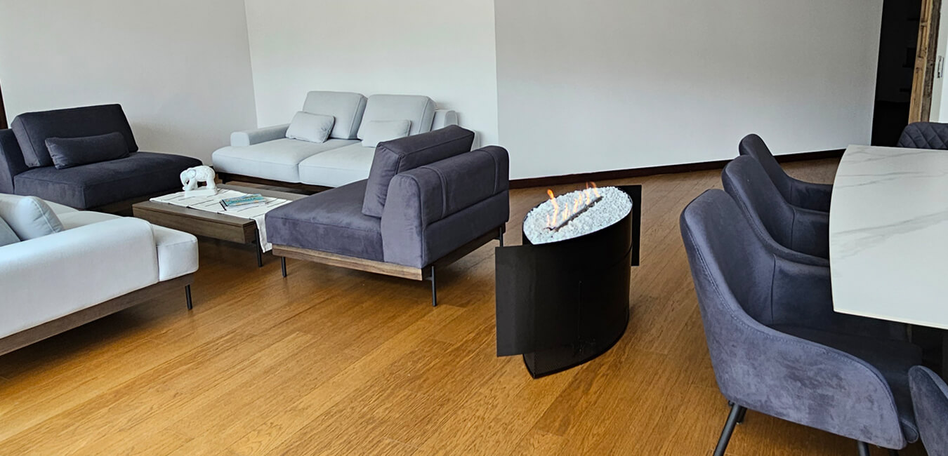 Fire Art - Chimeneas como obras de arte funcionales en Bogotá