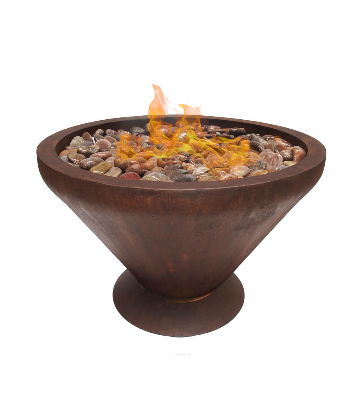 Chimenea Lotus en espacio moderno - Diseño minimalista y ecológico bogotano